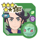 Professor Sycamore (Lodge) & Bulbasaur sync pair